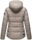 Marikoo Leandraa Damen Winter Jacke B927 Zink Grau Größe 34 - Gr. 34