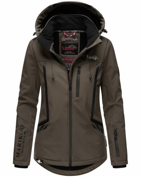 Marikoo Mountain Mount-Cho-Oyu Damen Jacke B928 Anthrazit Größe XS - Gr. 34