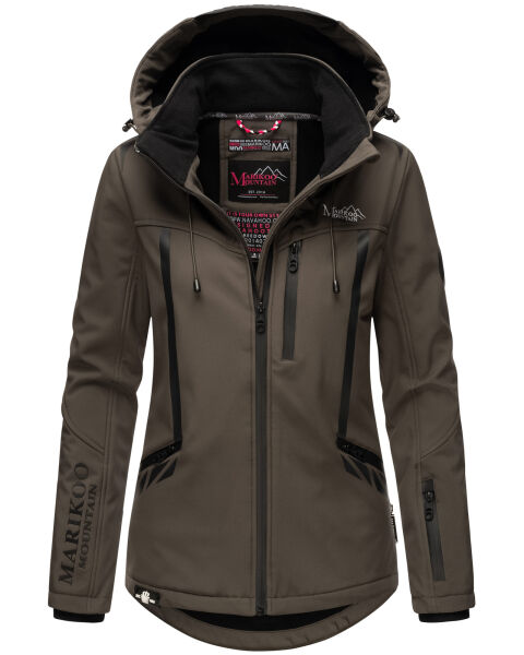 Marikoo Mountain Mount-Cho-Oyu Damen Jacke B928 Anthrazit Größe S - Gr. 36