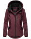 Marikoo Mountain Mount-Cho-Oyu Damen Jacke B928 Weinrot Größe XS - Gr. 34