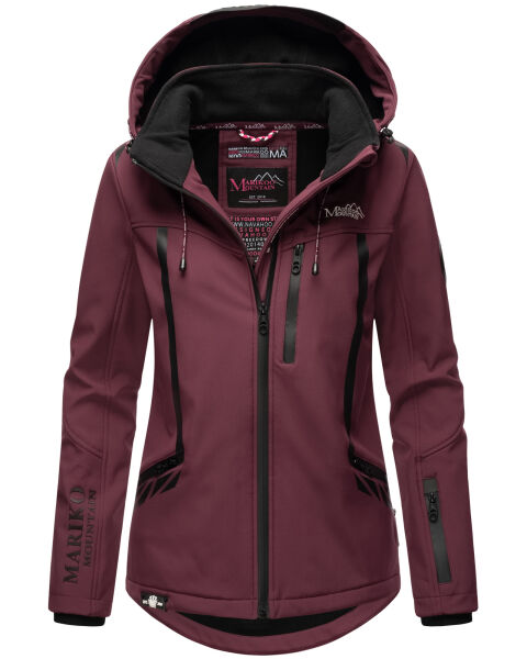 Marikoo Mountain Mount-Cho-Oyu Damen Jacke B928 Weinrot Größe S - Gr. 36