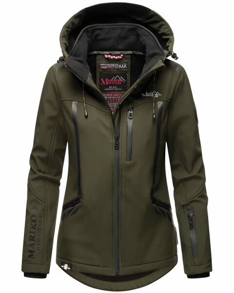 Marikoo Mountain Mount-Cho-Oyu Damen Jacke B928 Dark Olive Größe XS - Gr. 34