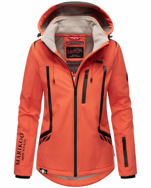 Marikoo Mountain Mount-Cho-Oyu Damen Jacke B928 Coral Größe S - Gr. 36