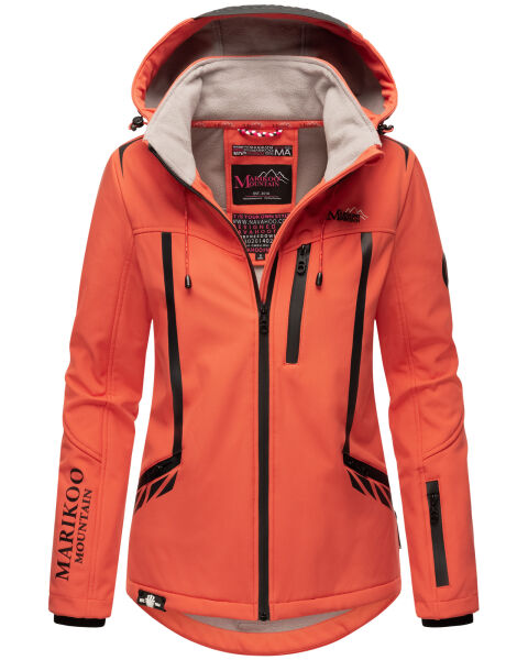 Marikoo Mountain Mount-Cho-Oyu Damen Jacke B928 Coral Größe M - Gr. 38