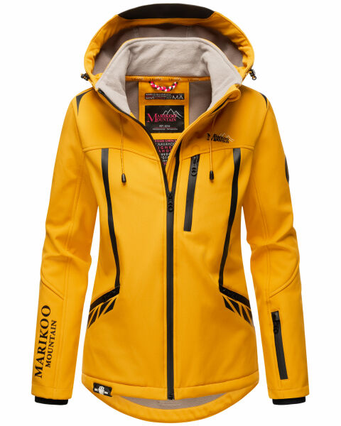 Marikoo Mountain Mount-Cho-Oyu Damen Jacke B928 Amber Yellow Größe M - Gr. 38