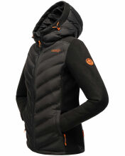 Marikoo Mountain Mount Haruna Ladies Jacket Fleece Hybrid Bordeaux Größe M - Gr. 38