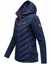 Marikoo Mountain Mount Haruna Ladies Jacket Fleece Hybrid Dunkelgrün Größe L - Gr. 40