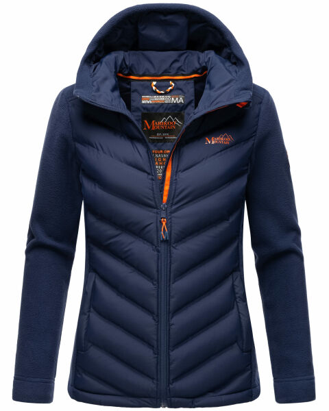 Marikoo Mountain Mount Haruna Ladies Jacket Fleece Hybrid Dunkelgrün Größe M - Gr. 38