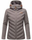 Marikoo Mountain Mount Haruna Damen Fleece Hybrid Jacke Wanderjacke Grau Größe M - Gr. 38
