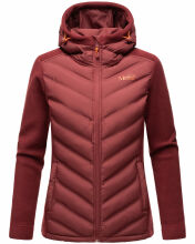 Marikoo Mountain Mount Haruna Damen Fleece Hybrid Jacke Wanderjacke Navy Größe M - Gr. 38