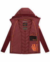 Marikoo Mountain Mount Haruna Damen Fleece Hybrid Jacke Wanderjacke Navy Größe M - Gr. 38