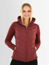 Marikoo Mountain Mount Haruna Damen Fleece Hybrid Jacke Wanderjacke Navy Größe S - Gr. 36