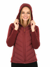 Marikoo Mountain Mount Haruna Damen Fleece Hybrid Jacke Wanderjacke Navy Größe S - Gr. 36