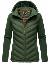 Marikoo Mountain Mount Haruna Ladies Jacket Fleece Hybrid Offwhite Größe L - Gr. 40