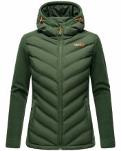 Marikoo Mountain Mount Haruna Ladies Jacket Fleece Hybrid Offwhite Größe L - Gr. 40