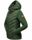 Marikoo Mountain Mount Haruna Damen Fleece Hybrid Jacke Wanderjacke Offwhite Größe M - Gr. 38