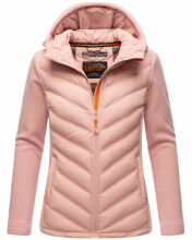 Marikoo Mountain Mount Haruna Damen Fleece Hybrid Jacke Wanderjacke Schwarz Größe S - Gr. 36