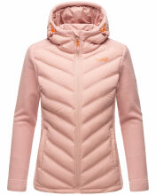 Marikoo Mountain Mount Haruna Damen Fleece Hybrid Jacke Wanderjacke Schwarz Größe S - Gr. 36