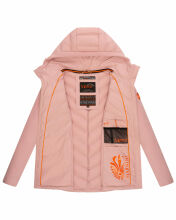 Marikoo Mountain Mount Haruna Damen Fleece Hybrid Jacke Wanderjacke Schwarz Größe S - Gr. 36