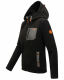 Marikoo Mount Iwaki Damen Fleecejacke Schwarz Größe S - Gr. 36