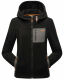 Marikoo Mount Iwaki Damen Fleecejacke Schwarz Größe S - Gr. 36