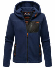 Marikoo Mount Iwaki Damen Fleecejacke Navy Größe XS - Gr. 34