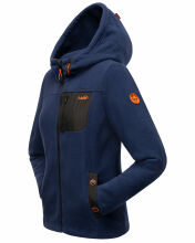 Marikoo Mount Iwaki Damen Fleecejacke Navy Größe S - Gr. 36