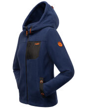 Marikoo Mount Iwaki Damen Fleecejacke Navy Größe L - Gr. 40