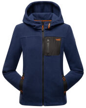 Marikoo Mount Iwaki Damen Fleecejacke Navy Größe L - Gr. 40