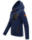 Marikoo Mount Iwaki Damen Fleecejacke Navy Größe L - Gr. 40