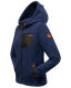 Marikoo Mount Iwaki Damen Fleecejacke Navy Größe L - Gr. 40