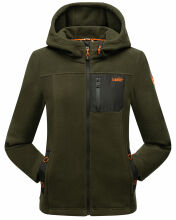 Marikoo Mount Iwaki Damen Fleecejacke Olive Größe XS - Gr. 34