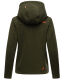 Marikoo Mount Iwaki Damen Fleecejacke Olive Größe XS - Gr. 34