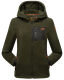 Marikoo Mount Iwaki Damen Fleecejacke Olive Größe XS - Gr. 34