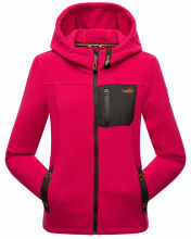 Marikoo Mount Iwaki Damen Fleecejacke Fuchsia Größe S - Gr. 36