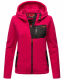 Marikoo Mount Iwaki Damen Fleecejacke Fuchsia Größe S - Gr. 36