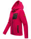 Marikoo Mount Iwaki Damen Fleecejacke Fuchsia Größe S - Gr. 36