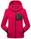 Marikoo Mount Iwaki Damen Fleecejacke Fuchsia Größe S - Gr. 36