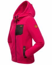 Marikoo Mount Iwaki Damen Fleecejacke Fuchsia Größe M - Gr. 38