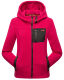 Marikoo Mount Iwaki Damen Fleecejacke Fuchsia Größe M - Gr. 38