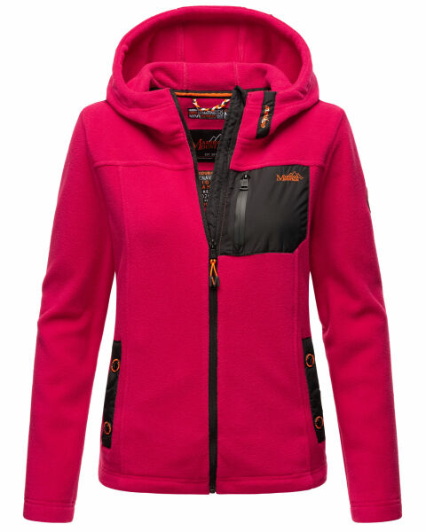 Marikoo Mount Iwaki Damen Fleecejacke Fuchsia Größe L - Gr. 40