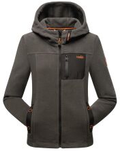 Marikoo Mount Iwaki Damen Fleecejacke Anthrazit Größe XS - Gr. 34