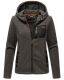Marikoo Mount Iwaki Damen Fleecejacke Anthrazit Größe M - Gr. 38
