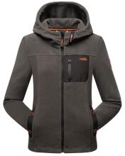 Marikoo Mount Iwaki Damen Fleecejacke Anthrazit Größe L - Gr. 40