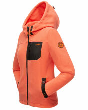 Marikoo Mount Iwaki Damen Fleecejacke Coral Größe XS - Gr. 34