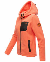 Marikoo Mount Iwaki Damen Fleecejacke Coral Größe S - Gr. 36