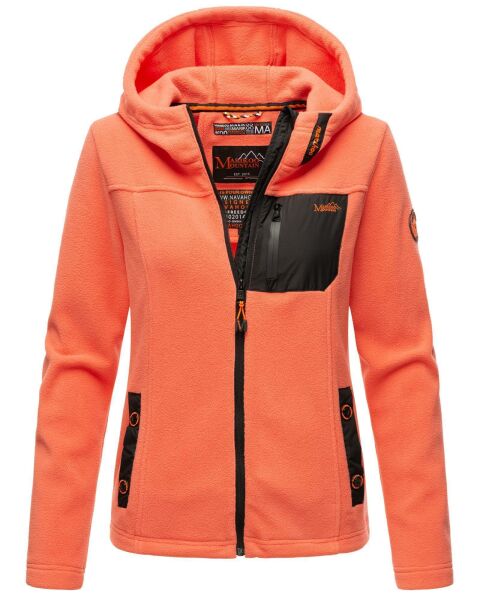 Marikoo Mount Iwaki Damen Fleecejacke Coral Größe M - Gr. 38