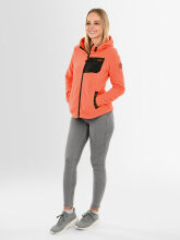 Marikoo Mount Iwaki Damen Fleecejacke Coral Größe L - Gr. 40