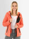 Marikoo Mount Iwaki Damen Fleecejacke Coral Größe L - Gr. 40