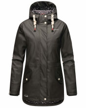 Navahoo Ocean Heart Damen Winterjacke B933 Schwarz Größe XS - Gr. 34